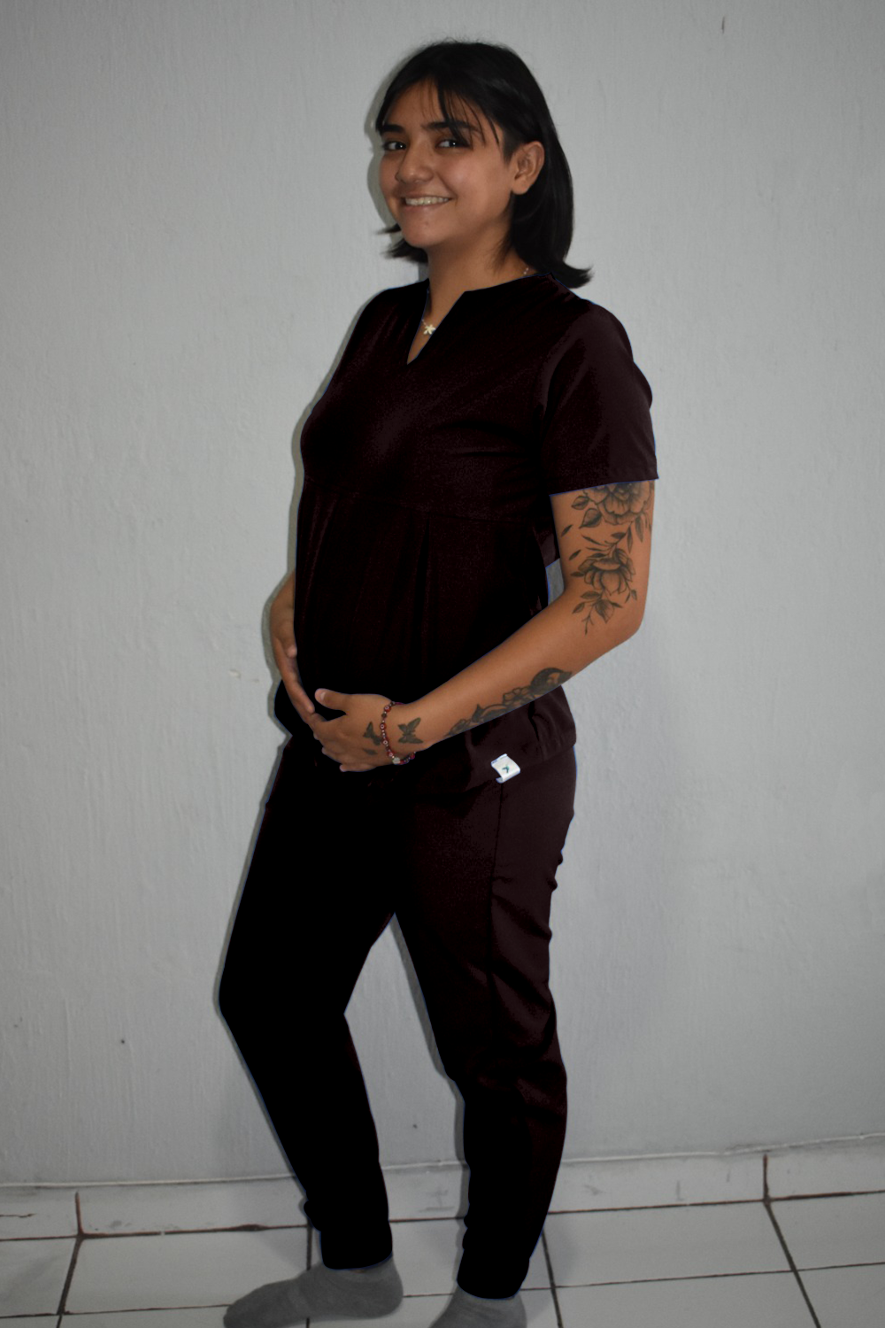 Traje Quirúrgico Modelo Baby Mom Militar